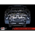 Sportauspuff AWE Porsche 911 Carrera (991.2) Cat-back SwitchPath (PSE)